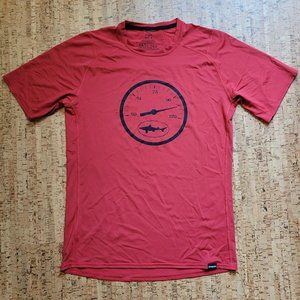 Dogfish Head / Patagonia Running/Biking Shirt Size Medium